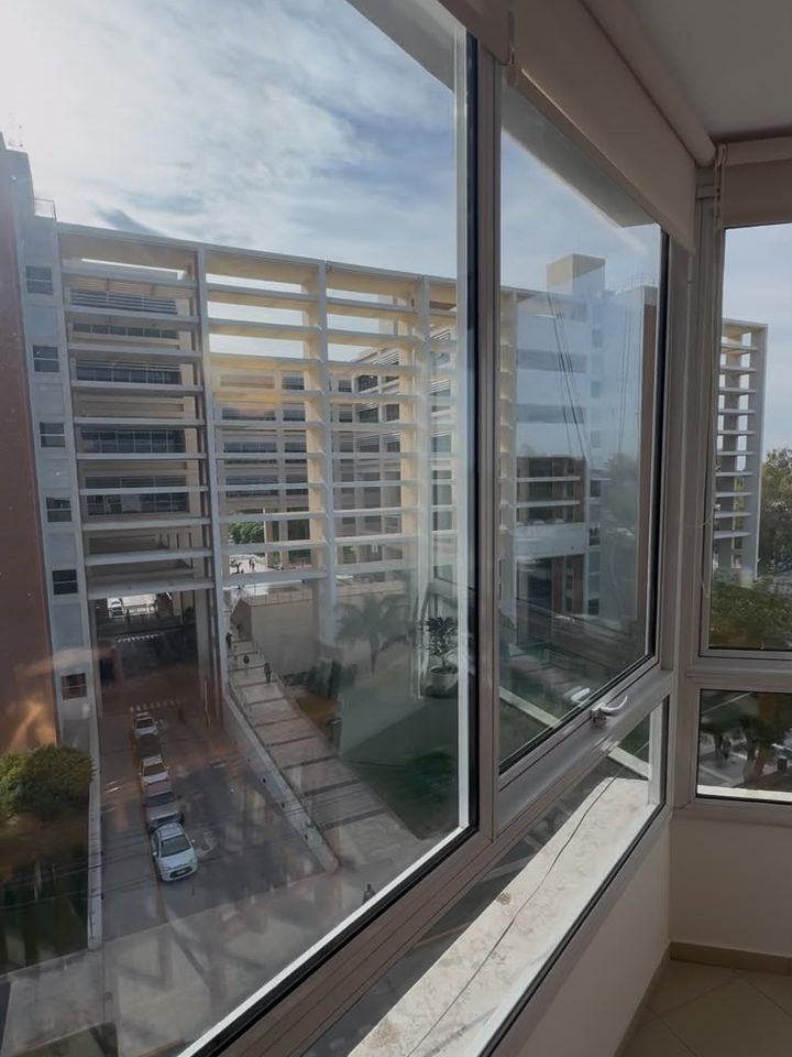 Vista desde los ventanales de la sala de reuniones